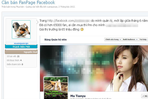 Trào lưu 'like' trên Facebook